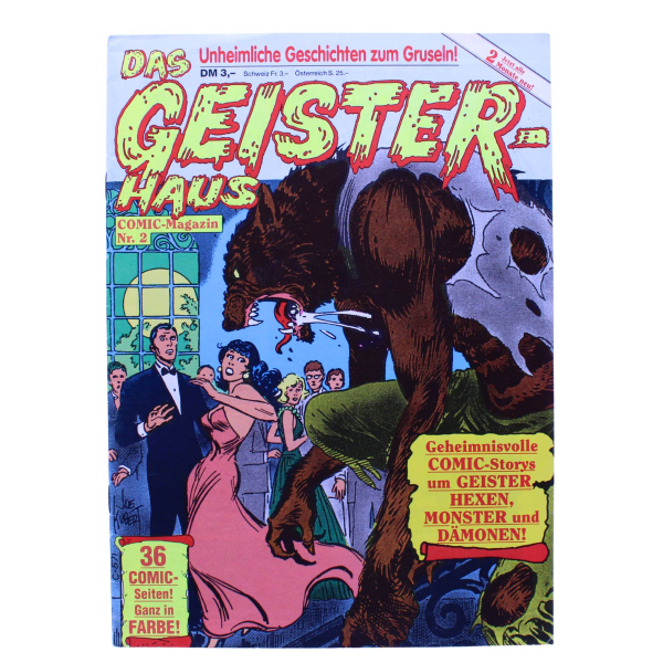 Das Geister-Haus Comic 2 (1990) Werwolf Story | Hoppla-Stuff